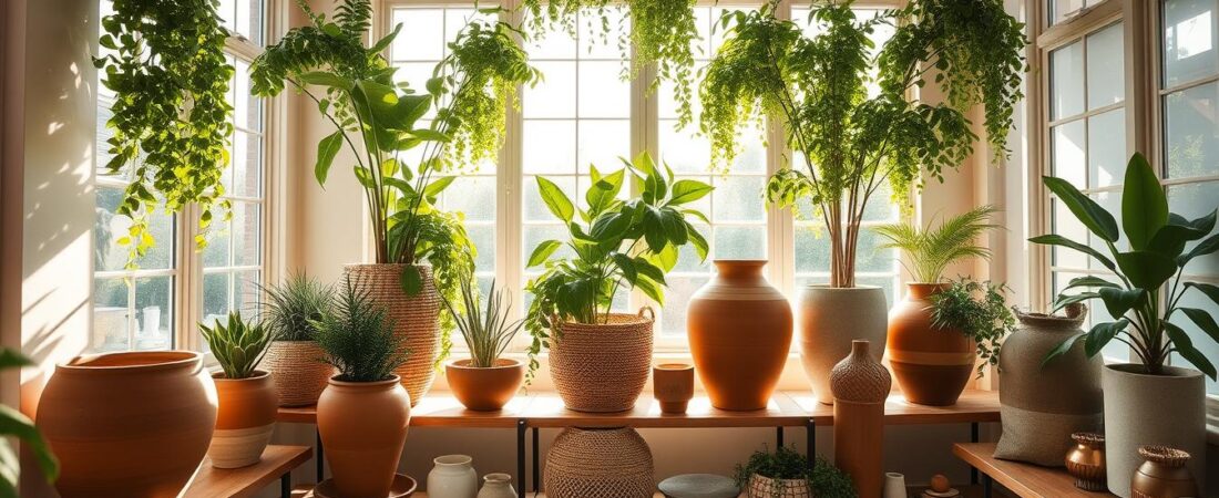 Elevate Your Space with Gorgeous Organic Indoor Planters