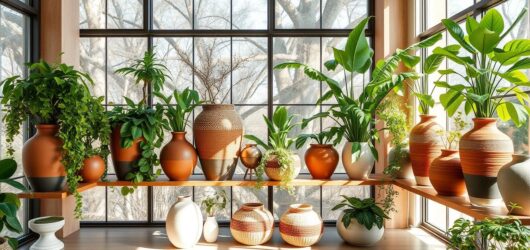 Elevate Your Space with Gorgeous Organic Indoor Planters