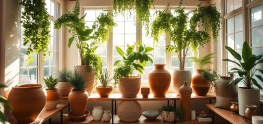 Elevate Your Space with Gorgeous Organic Indoor Planters